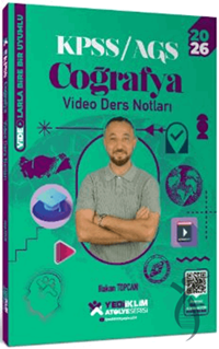 Yediiklim 2026 KPSS Atölye Genel Kültür Coğrafya Video Ders NotlarıKPSS Hazırlık