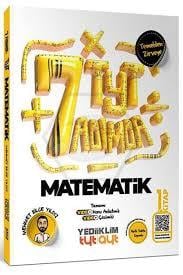 Yediiklim TYT Yedi Adımda Temel Matematik Video Konu Anlatımlı Video Çözümlü Soru Bankası 1. Kitap - YKPSS Hazırlık