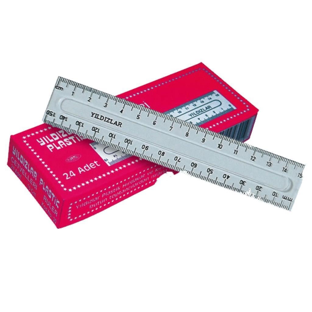 Yıldızlar Cetvel 15 Cm No:030Yıldızlar Cetvel 15 Cm No:030 - Kirtasiyem.netCetveller
