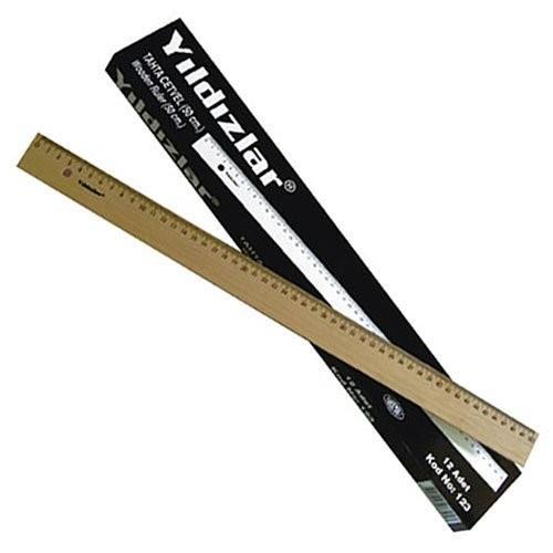Yıldızlar Tahta Cetvel 50Cm. No:123Yıldızlar Tahta Cetvel 50Cm. No:123 - Kirtasiyem.netCetveller