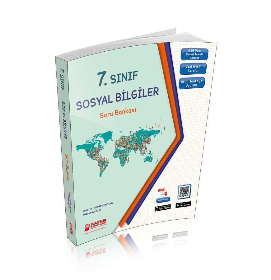 Zafer 7. Sınıf Sosyal bilgiler Soru Bankası Zafer 7. Sınıf Sosyal bilgiler Soru Bankası  - Kirtasiyem.net7.Sınıf
