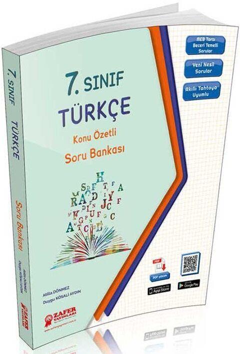 Zafer 7. Sınıf Türkçe Konu Özetli Soru Bankası Zafer 7. Sınıf Türkçe Konu Özetli Soru Bankası  - Kirtasiyem.net7.Sınıf