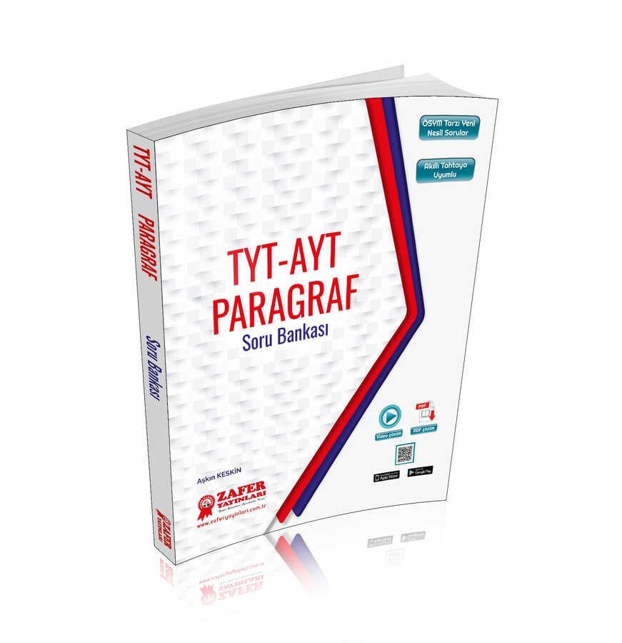 Zafer Tyt-Ayt Paragraf Soru BankasıZafer Tyt-Ayt Paragraf Soru Bankası - Kirtasiyem.netTYT-AYT