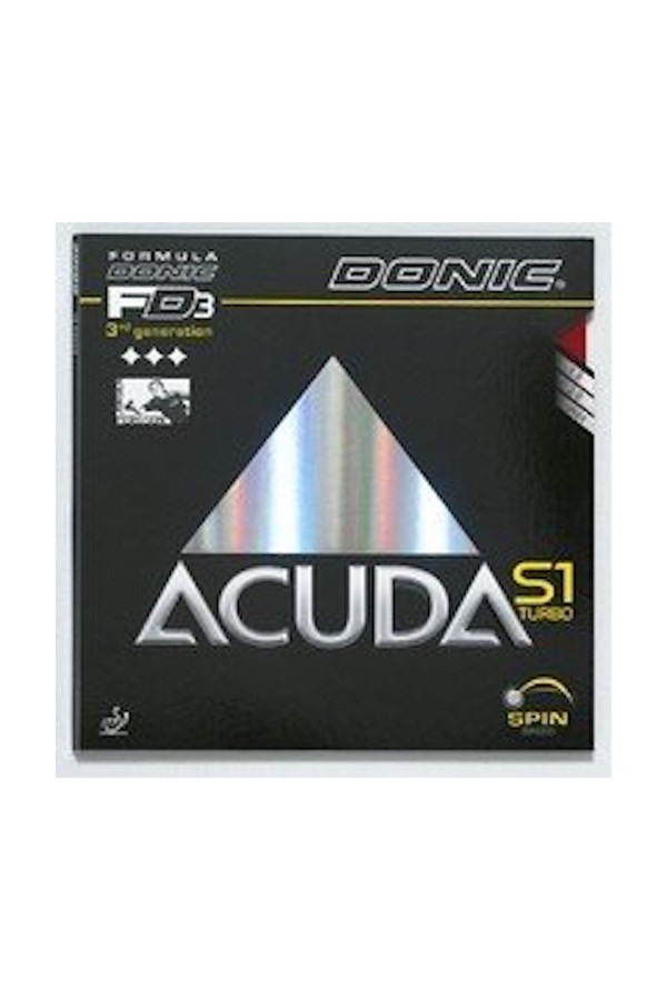 DONIC Rivestimento Acuda S1 - Gomma Da Tennistavolo Per Effetto E Controllo - Foto 5