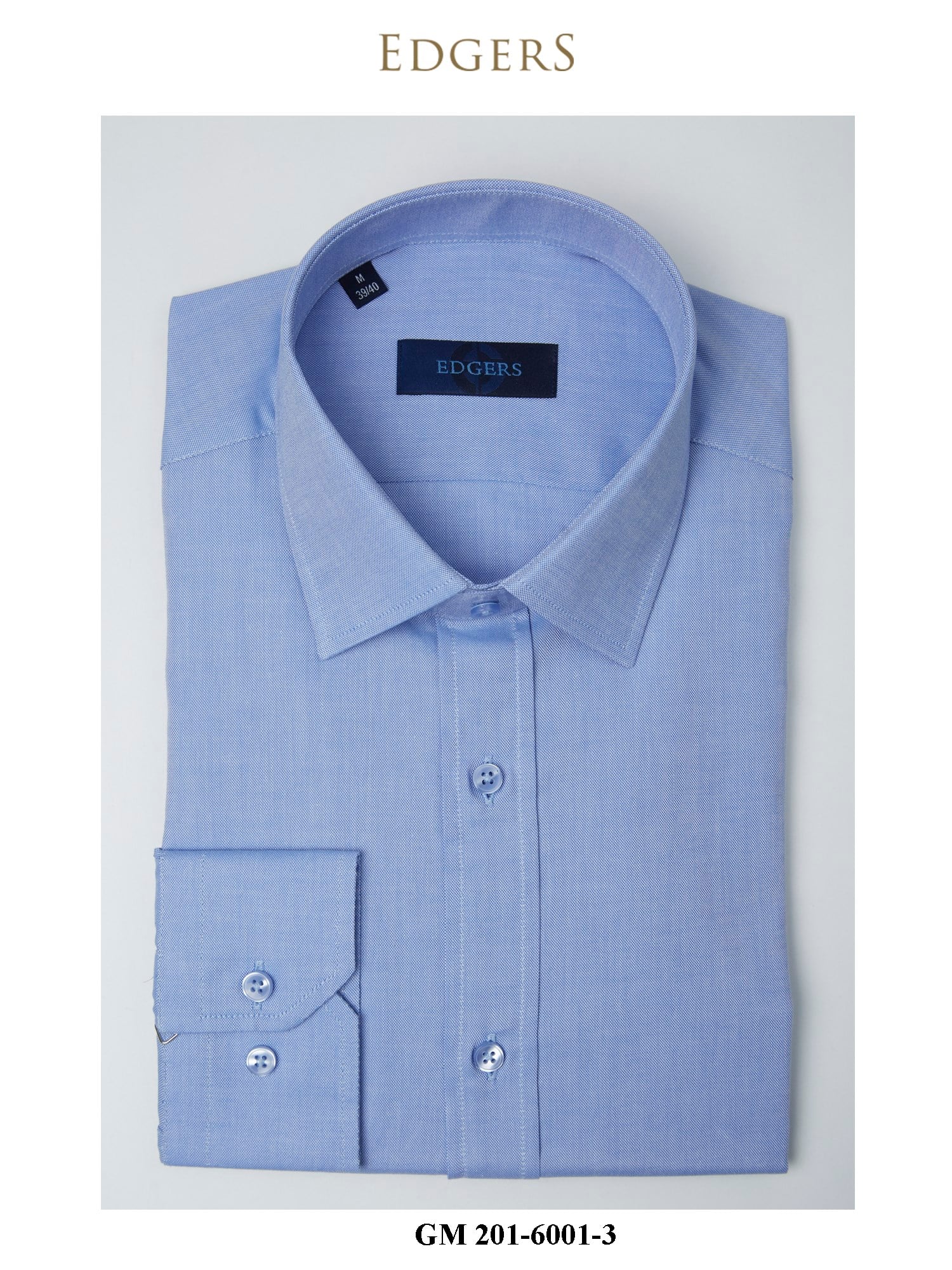 Edgers  Blue Slim Fit Gömlek GM 201-6001