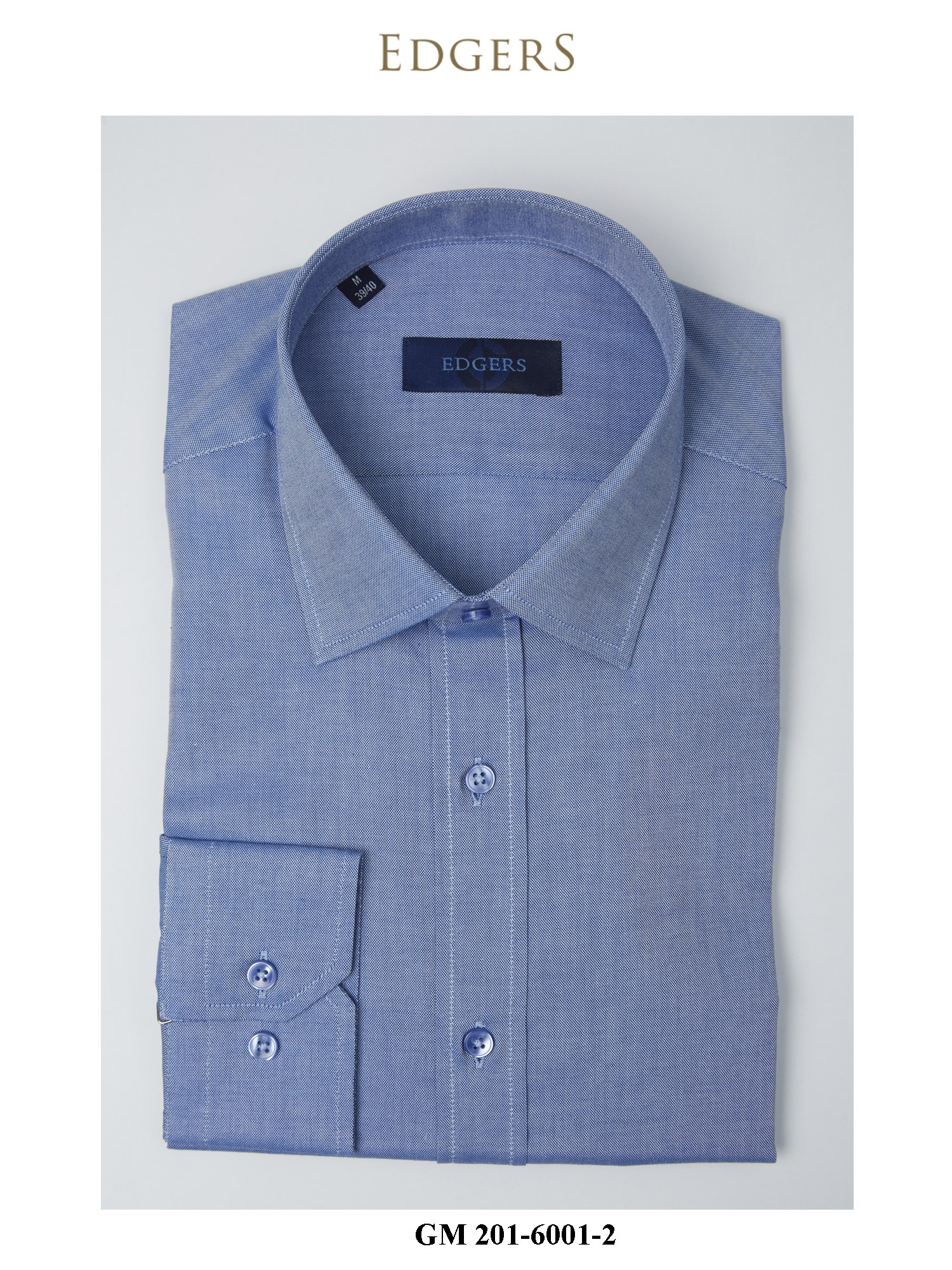 Edgers  Blue Slim Fit Gömlek GM 201-6001