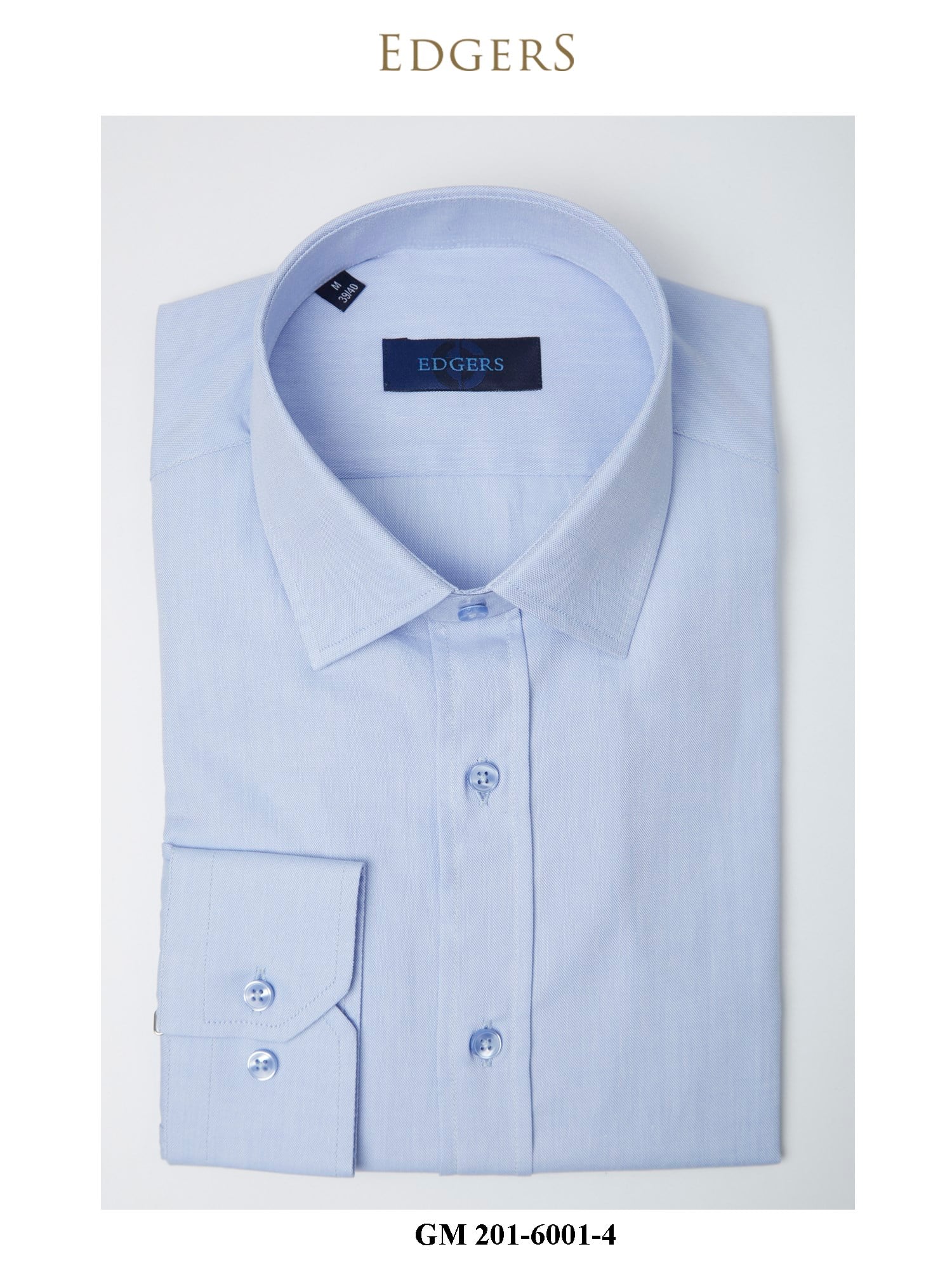 Edgers  Light Blue Slim Fit Gömlek GM 201-6001