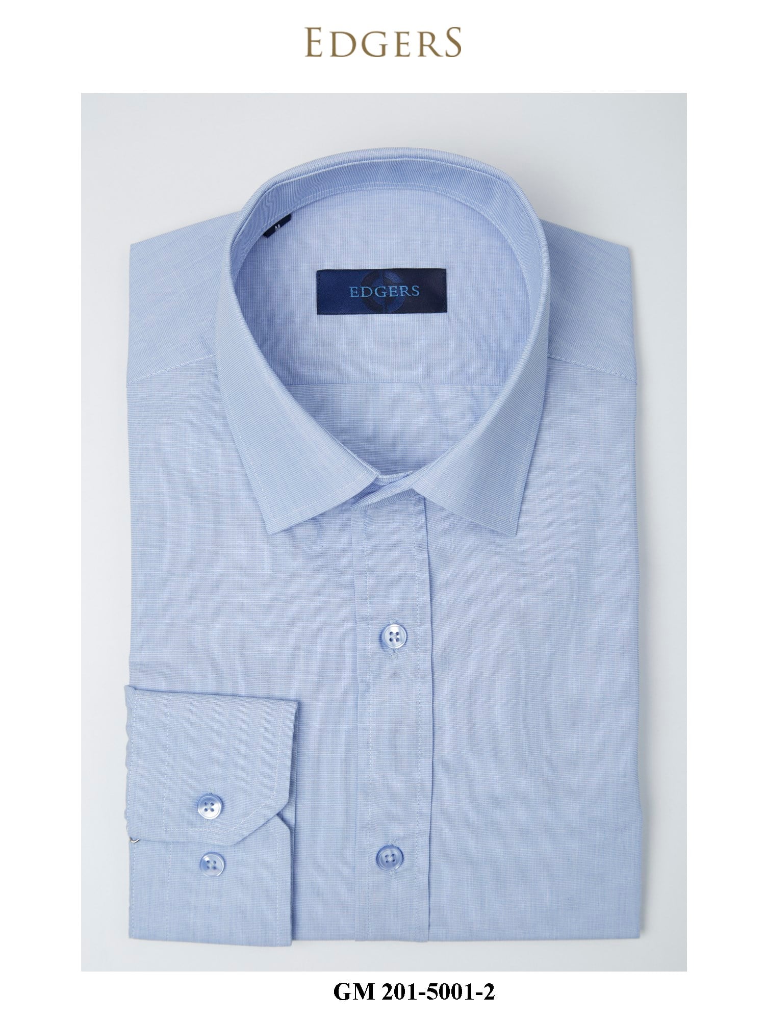 Edgers  Light Blue Slim Fit Gömlek GM 201-5001