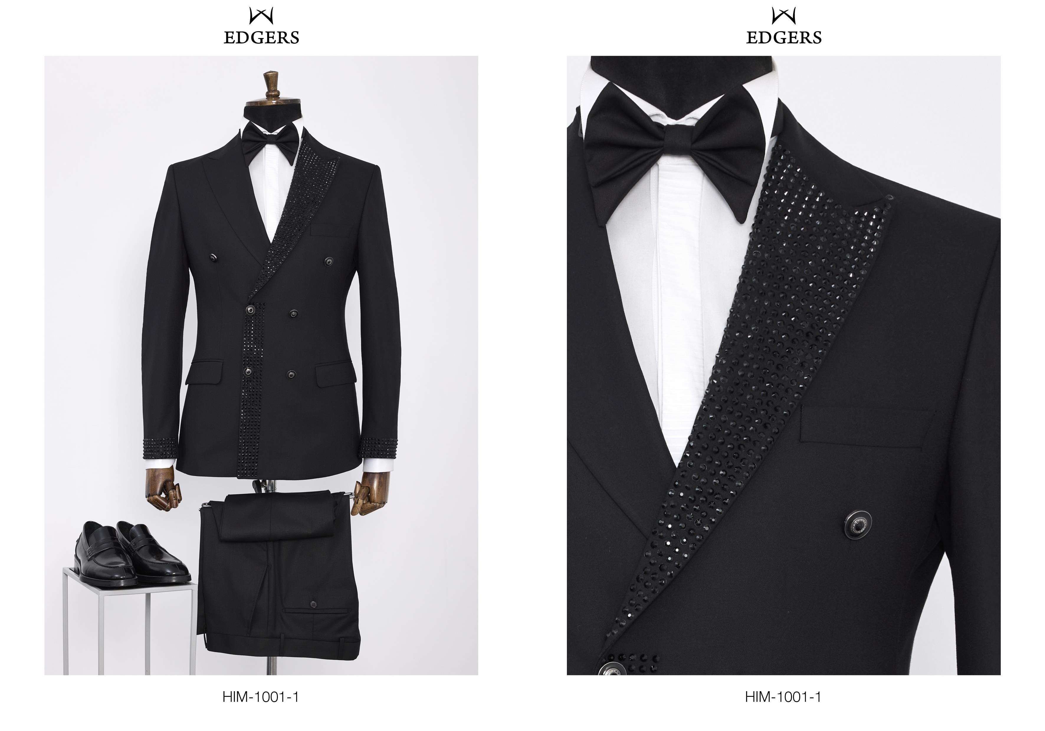 Edgers   Slim Fit Damatlık Takım HİM 409