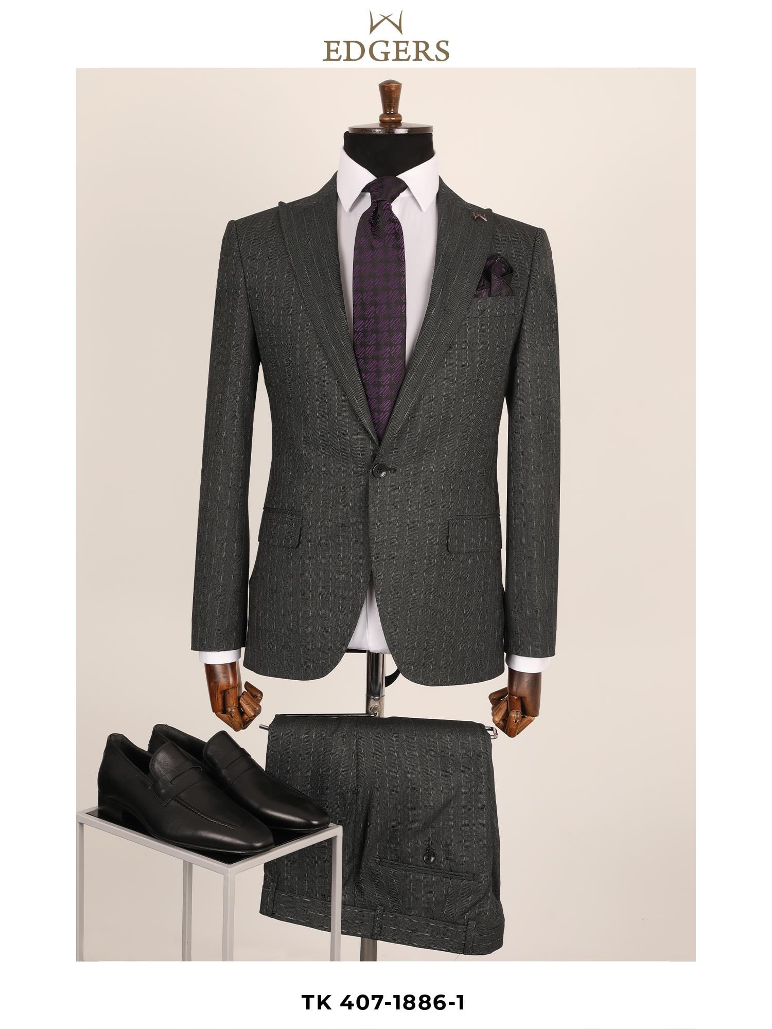 Edgers   Slim Fit Takım Elbise TK 407-1886