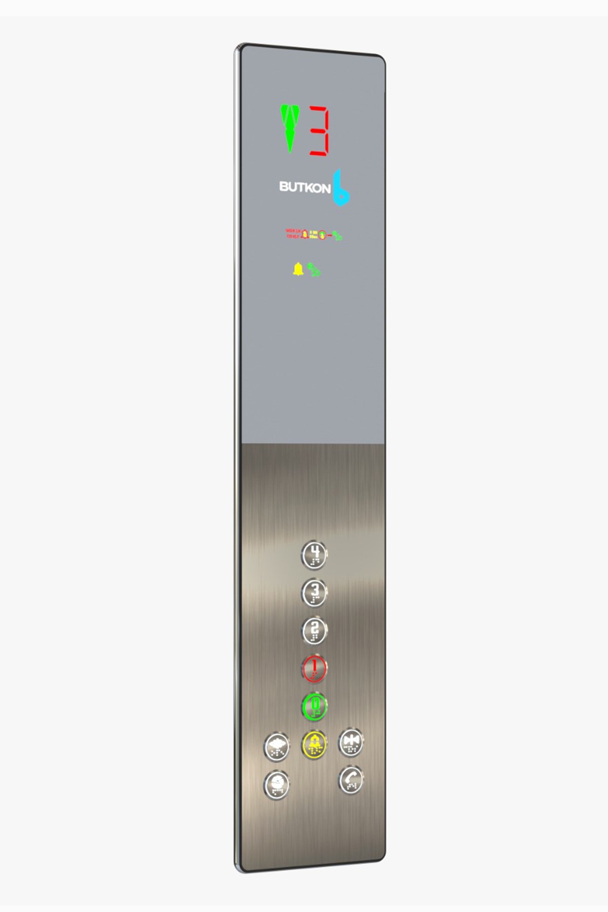 ButkonGalaxy Steel White Yarım Panel KLASS (Butkon)Galaxy Steel White Yarım Panel KLASS (Butkon)