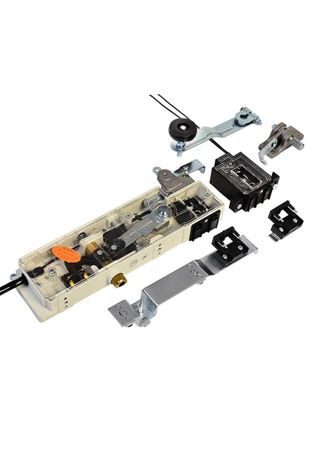 CL-05 MİD Çift Emniyetli Tek Dilli Çift Kanatlı Asansör Kat Kapı Kilidi