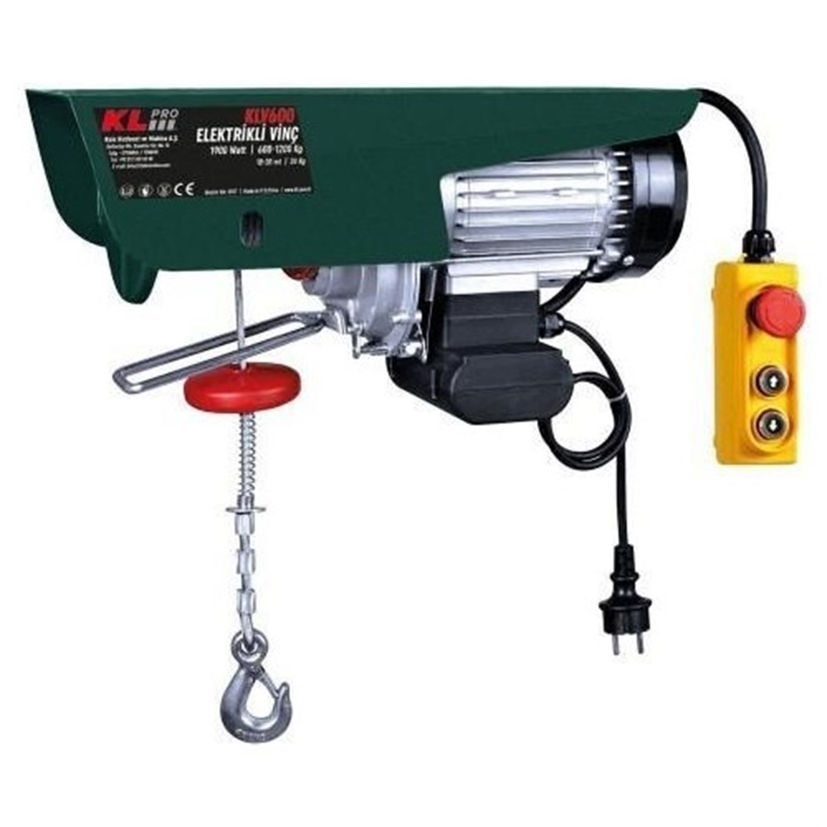 MarkasızKl KLV600 600-1200 kg Elektrikli Vinç