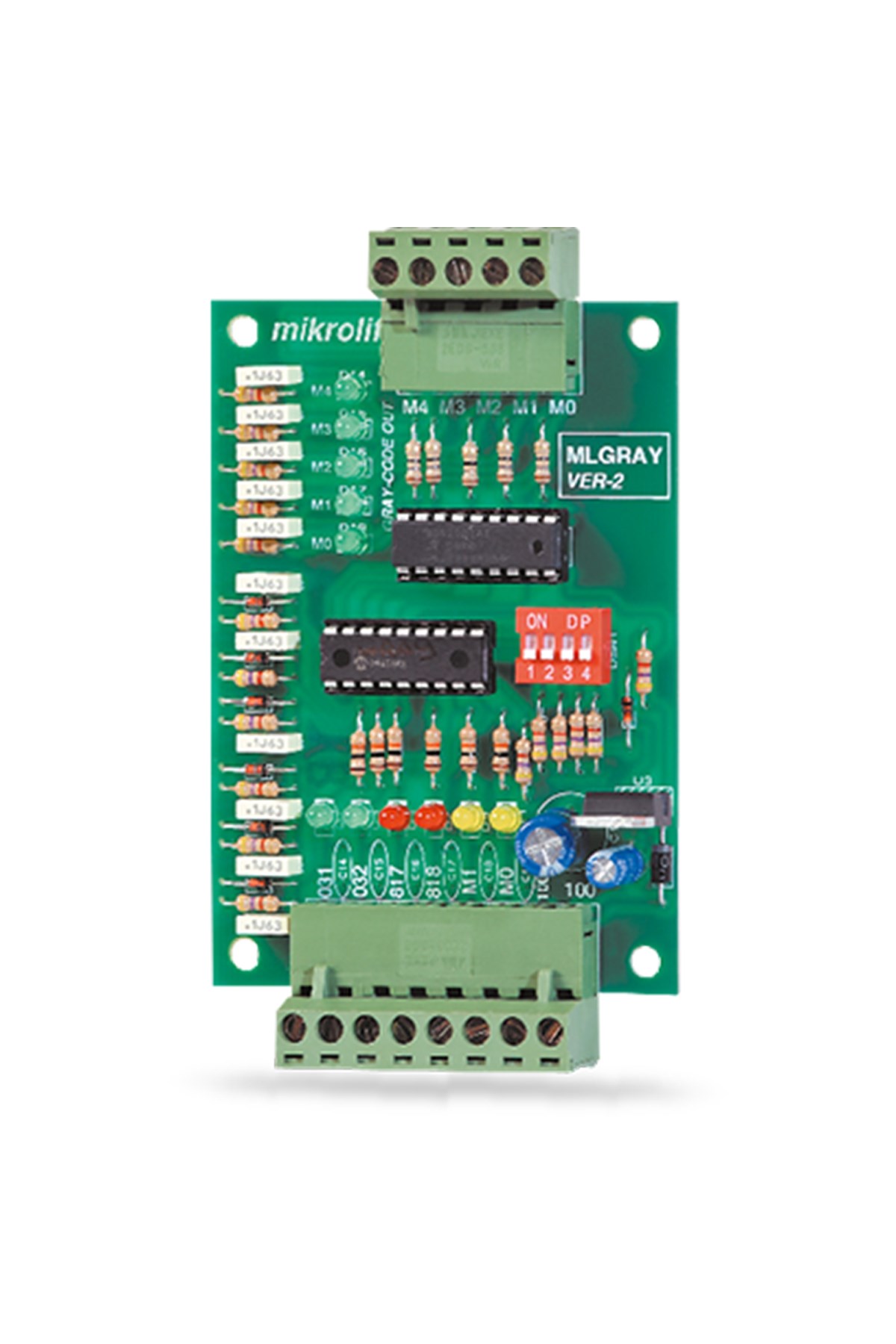 MikroliftMLGRAY Tek Bi-Stabil Gray-Kod Dönüştürücü (Mikrolift)MLGRAY Tek Bi-Stabil Gray-Kod Dönüştürücü (Mikrolift)