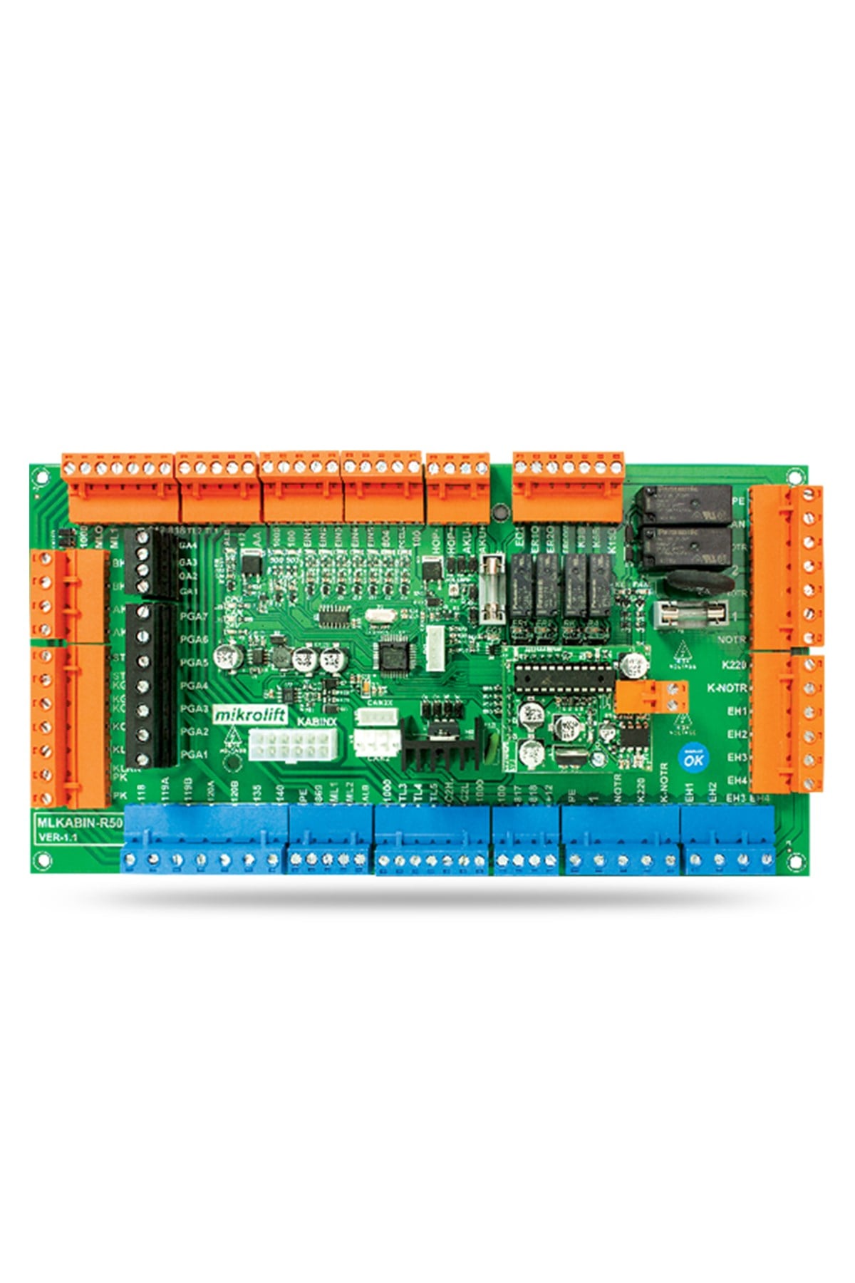 MikroliftMLKabin-R50 Asansör Kontrol Kartı (Mikrolift)MLKabin-R50 Asansör Kontrol Kartı (Mikrolift)