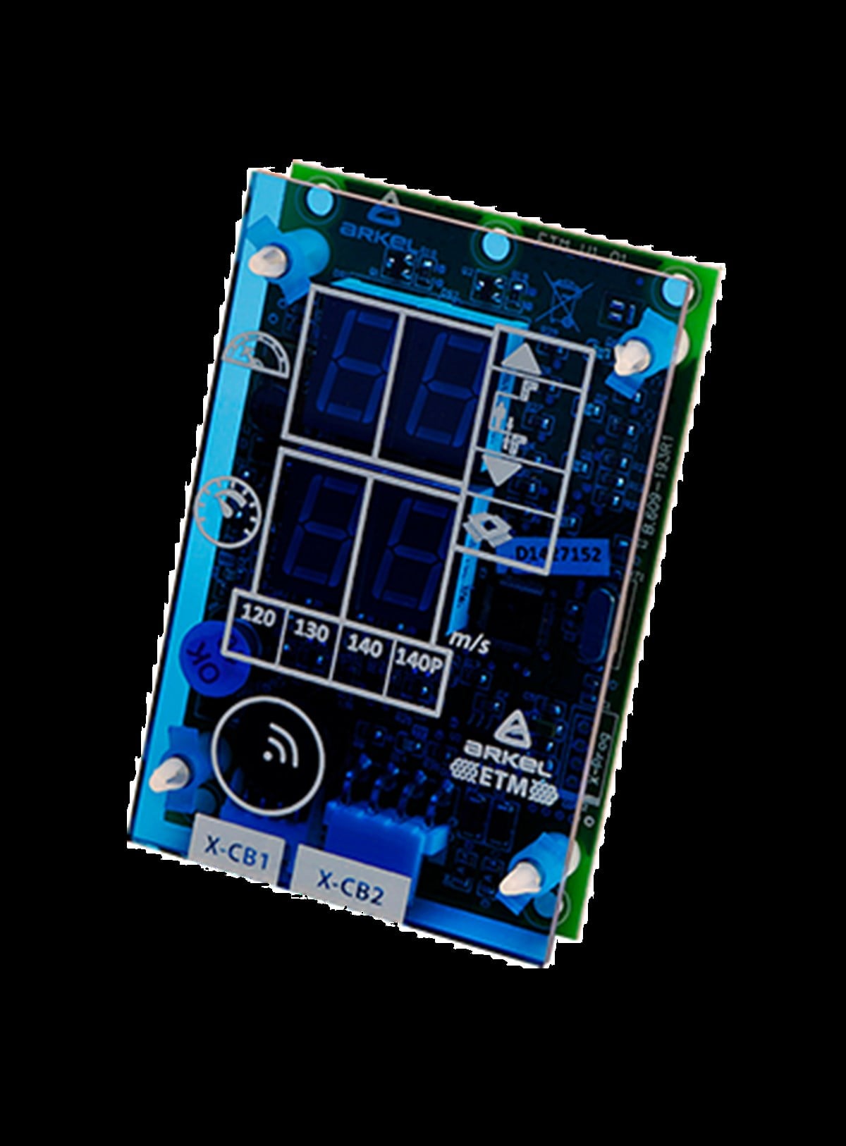 ArkelArcode ETM Kapı Çerçevesi Panosu Bilgi Ekranı (Arkel)