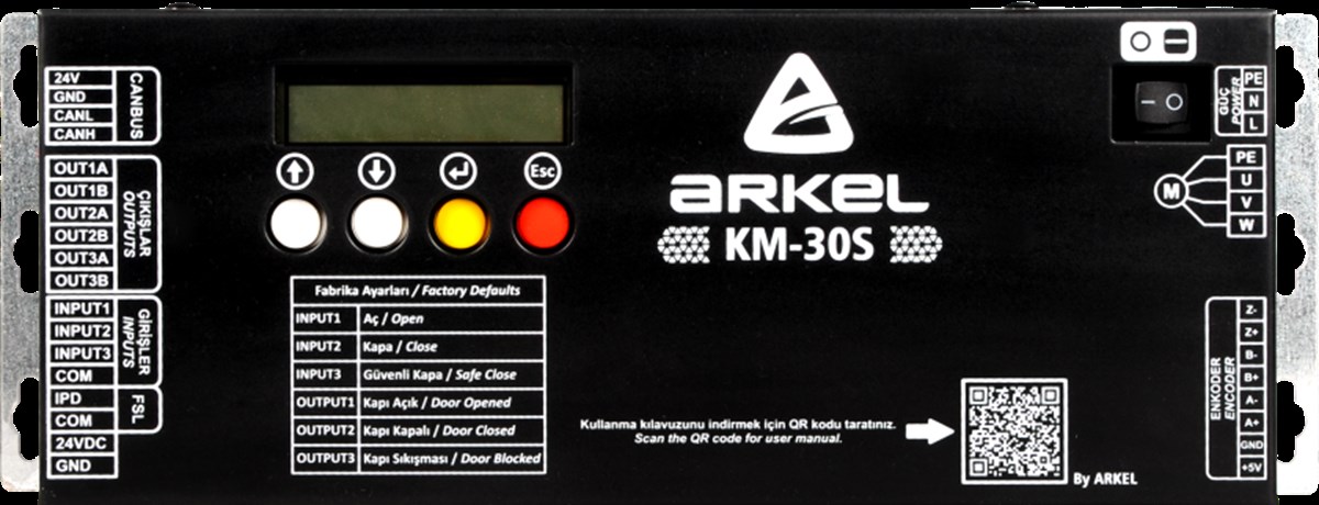 Arkel KM-30S Kapı Kontrol Kartı (Arkel) Arkel Asansör Depom