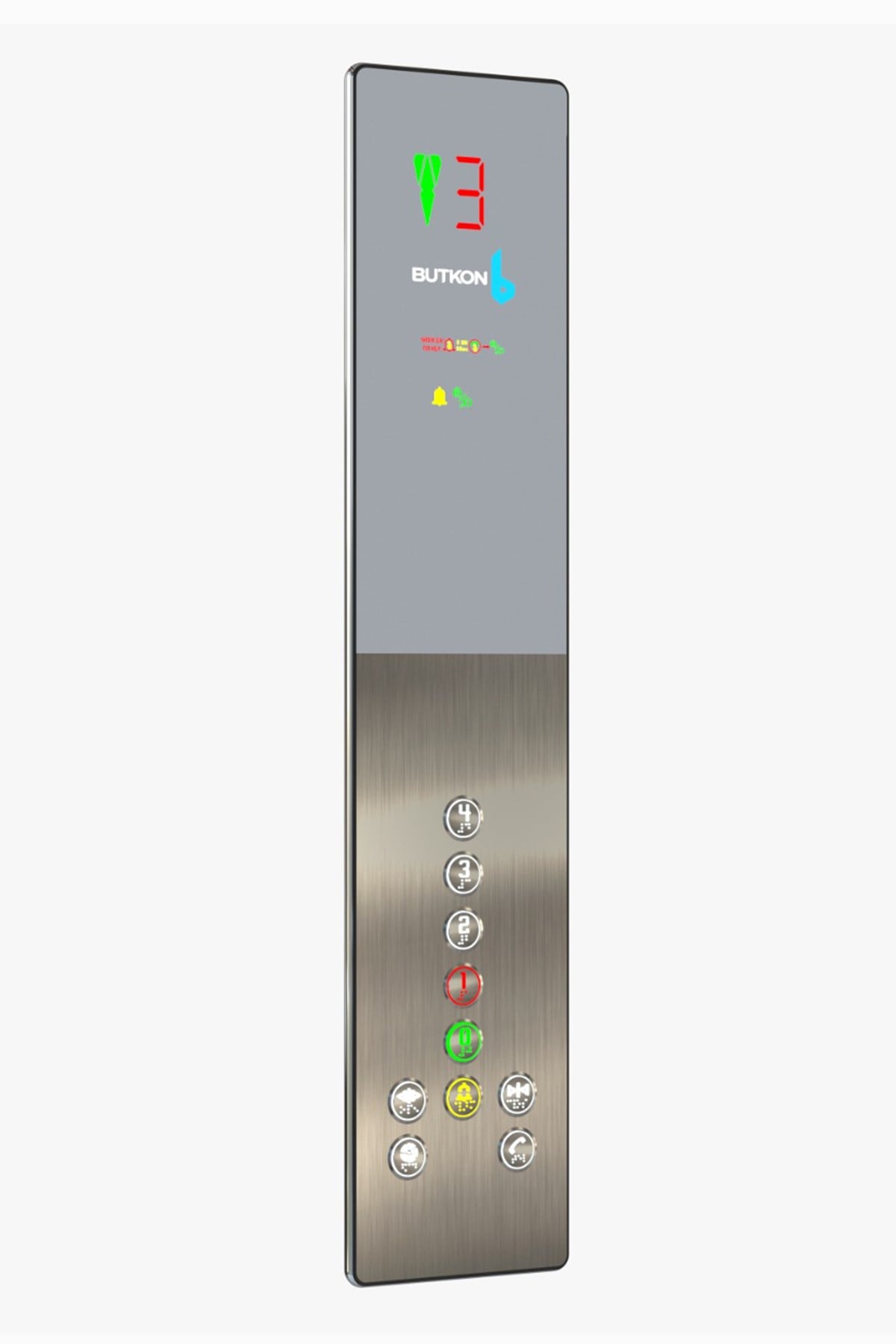 ButkonGalaxy Steel White Yarım Panel KLASS (Butkon)Galaxy Steel White Yarım Panel KLASS (Butkon)