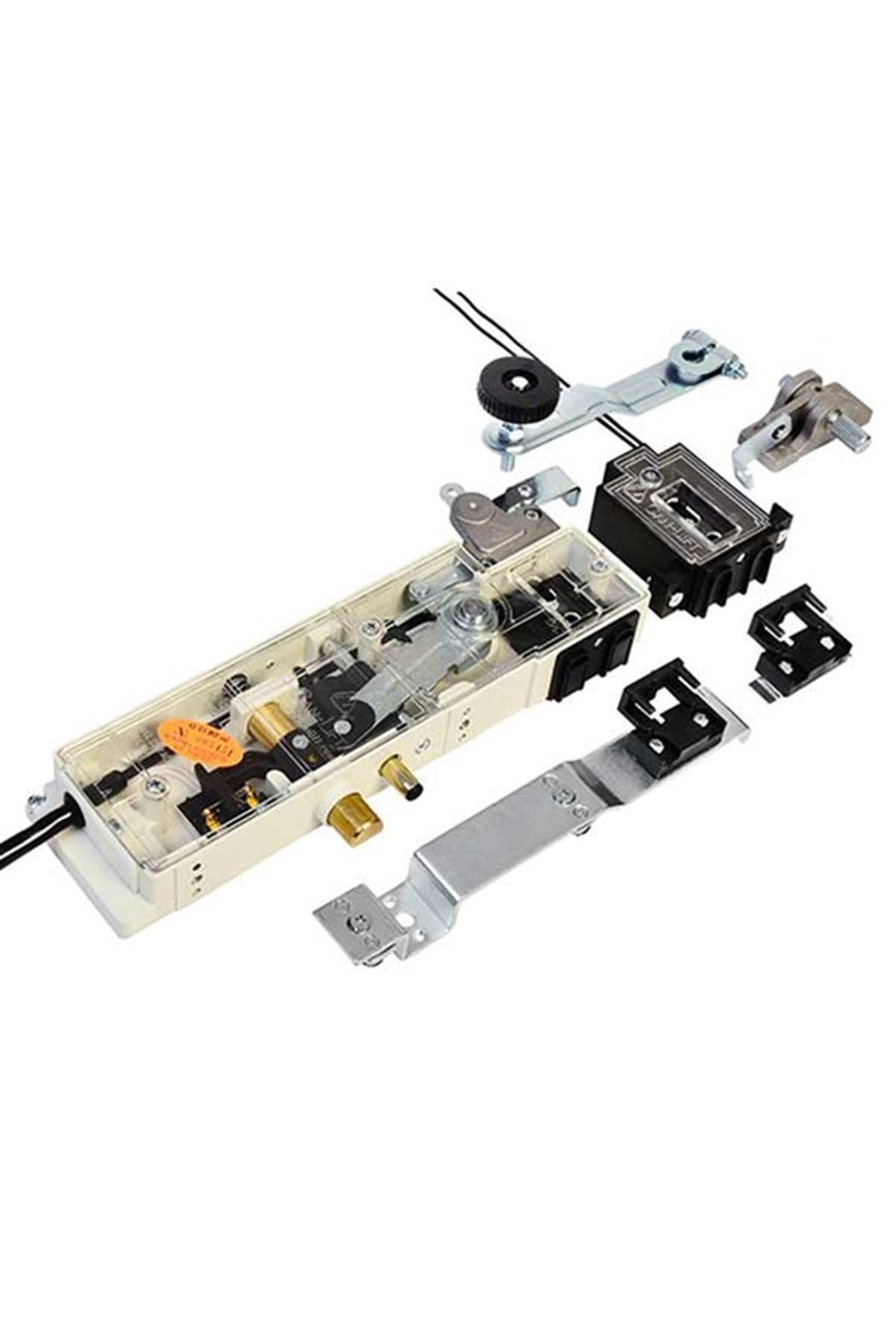 CL-05 MD Çift Emniyetli Çift Dilli Çift Kanatlı Asansör Kat Kapı Kilidi (Canlift)