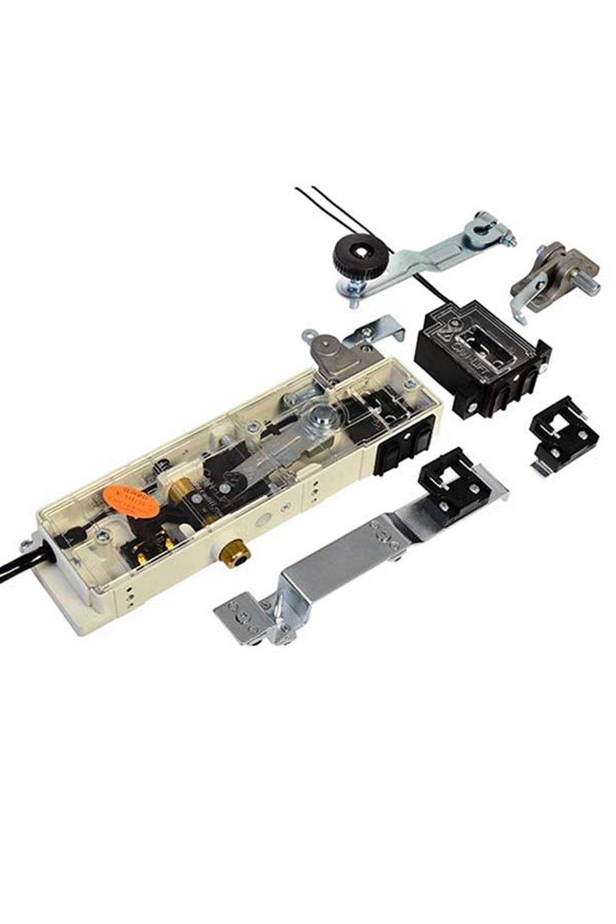 CL-05 MİD Çift Emniyetli Tek Dilli Çift Kanatlı Asansör Kat Kapı Kilidi (Canlift)