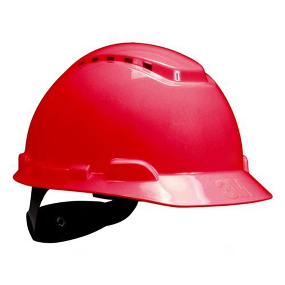 Markasız3M H700 Enseden Ayarlı Vidalı UV'li Havalandırmalı Kırmızı Baret