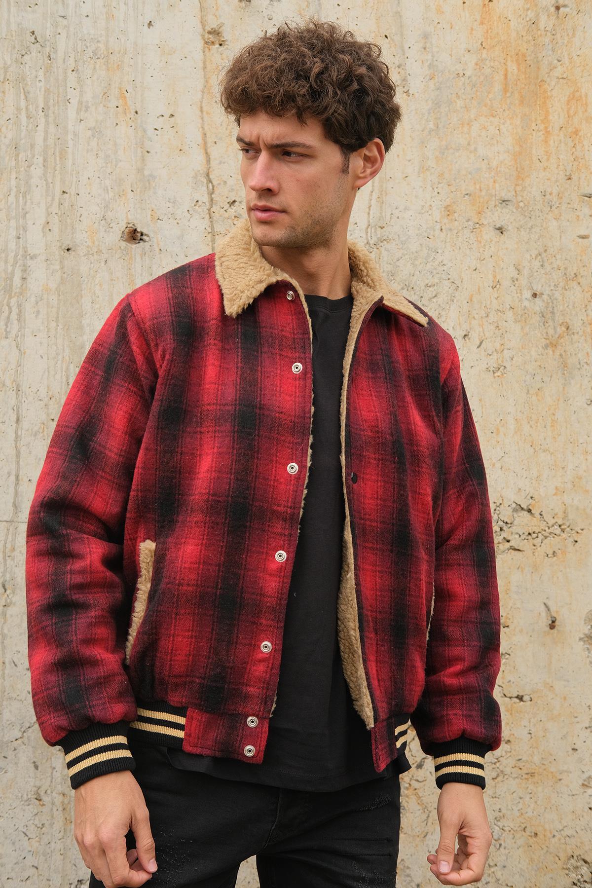 Chuba Erkek Bomber Ekose Kolej Mont 23W105