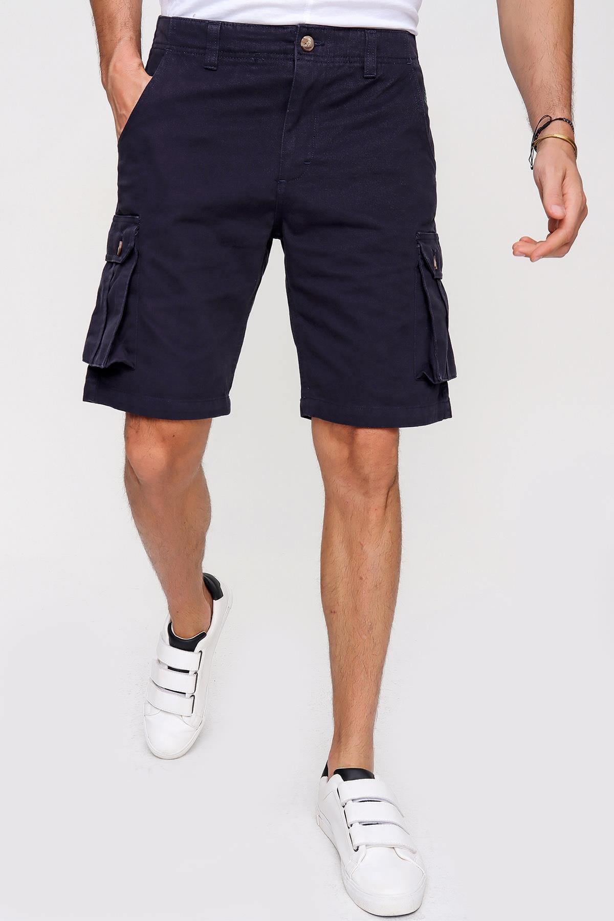 Chuba Erkek Comfort Fit Pamuklu Kargo Şort 21S503