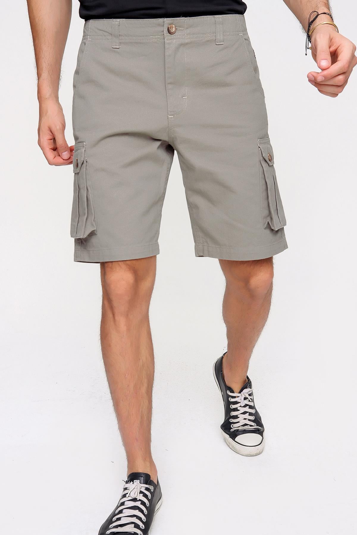 Chuba Erkek Comfort Fit Pamuklu Kargo Şort 21S503