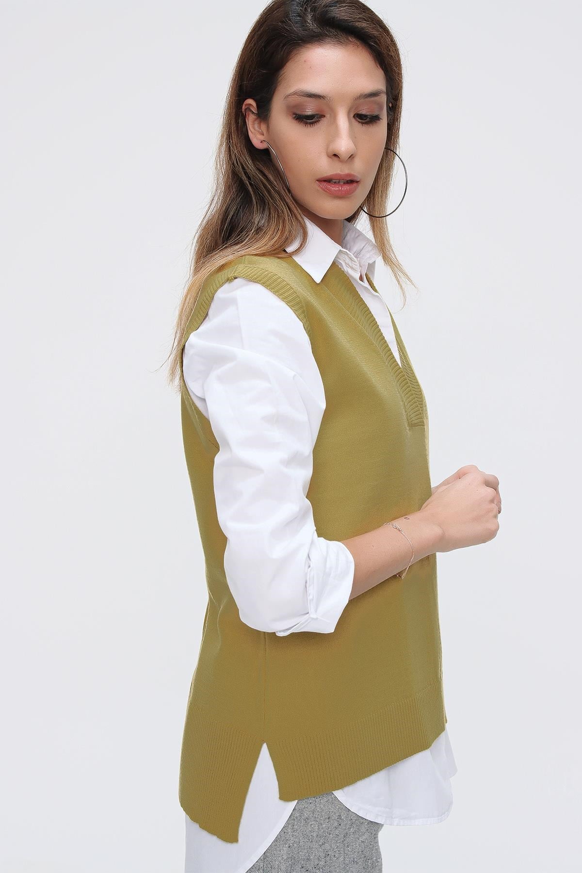 Chuba Kadın Triko Süveter 21W124