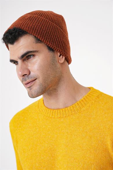 Chuba Erkek Selanik Örgü Bere Tarçın 25W4003