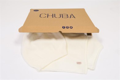 Chuba Kadın Melanj Yumuşak Tuşe Atkı Bere Takımı Ekru 23W505