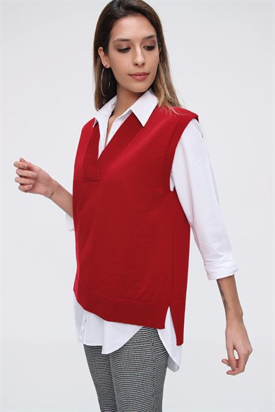 Chuba Kadın Triko Süveter 21W124