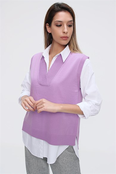 Chuba Kadın Triko Süveter 21W124