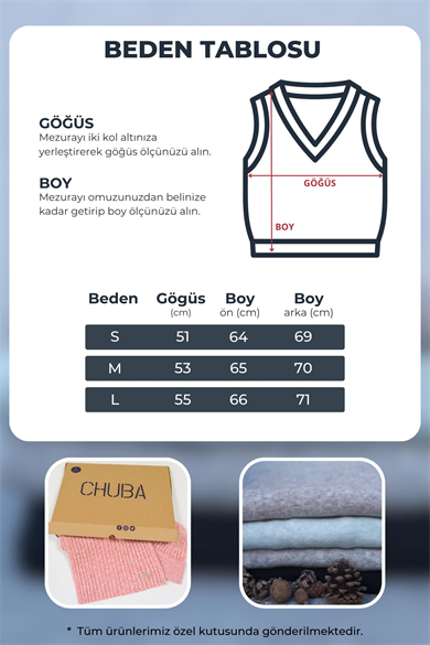 Chuba Kadın Triko Süveter 21W124