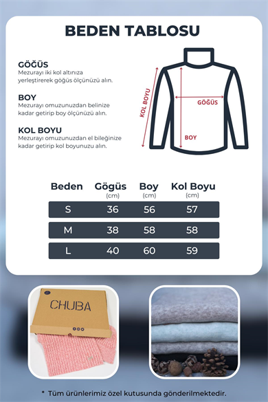 Chuba Kadın Yumuşak Dokulu Fitilli Regular Fit Balıkçı Yaka Triko Kazak Kırmızı 25W3011