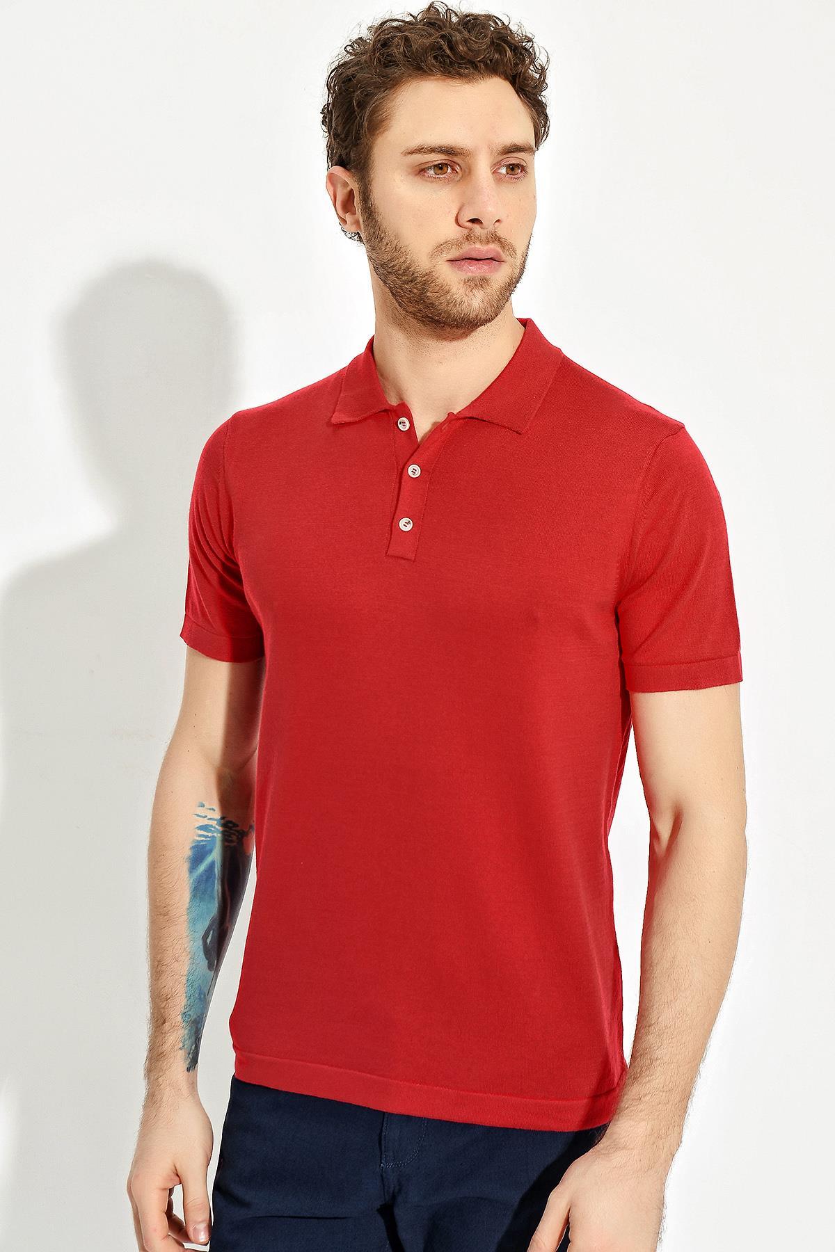 Chuba Erkek Polo Yaka Triko T-Shirt 20S402