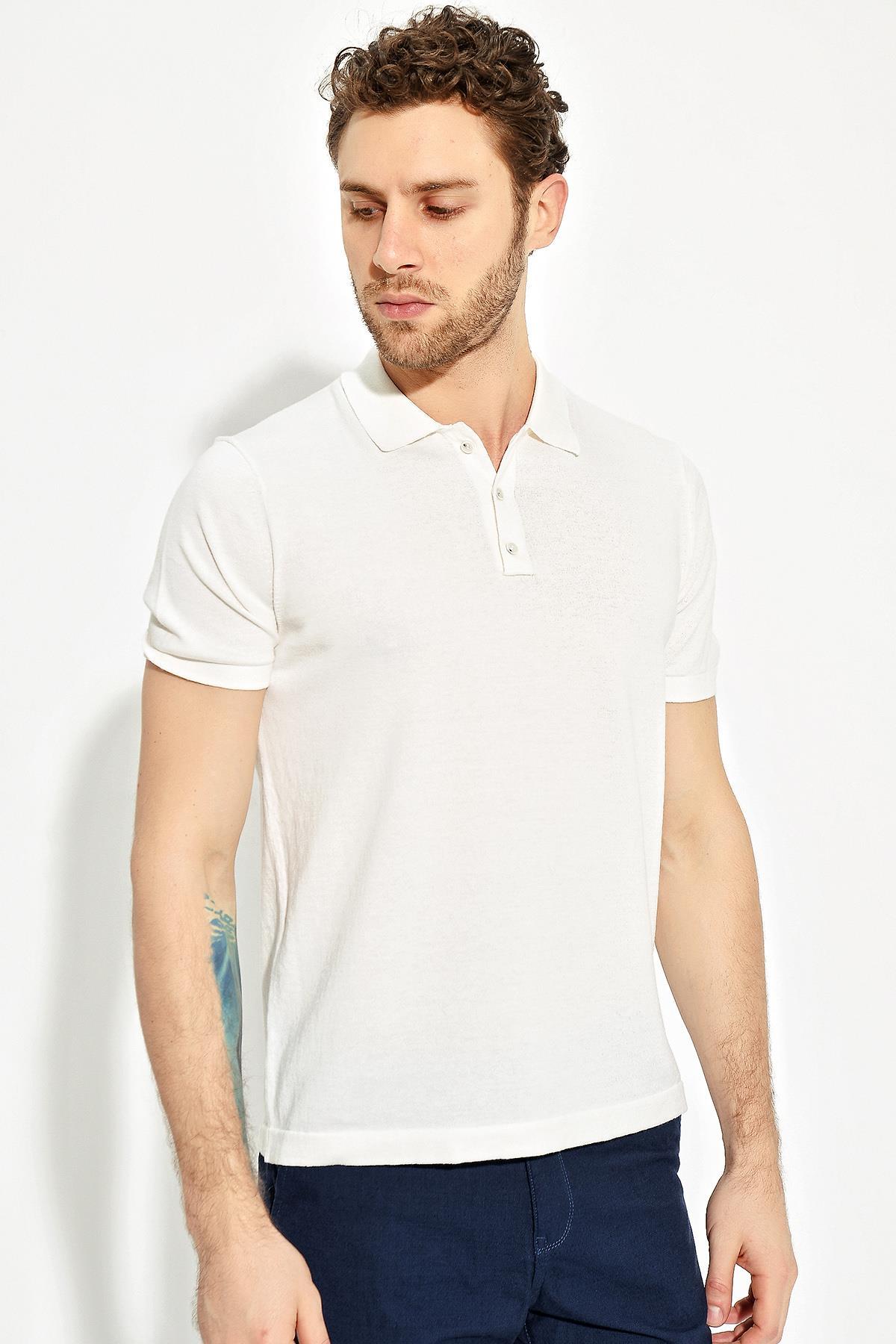 Chuba Erkek Polo Yaka Triko T-Shirt 20S402
