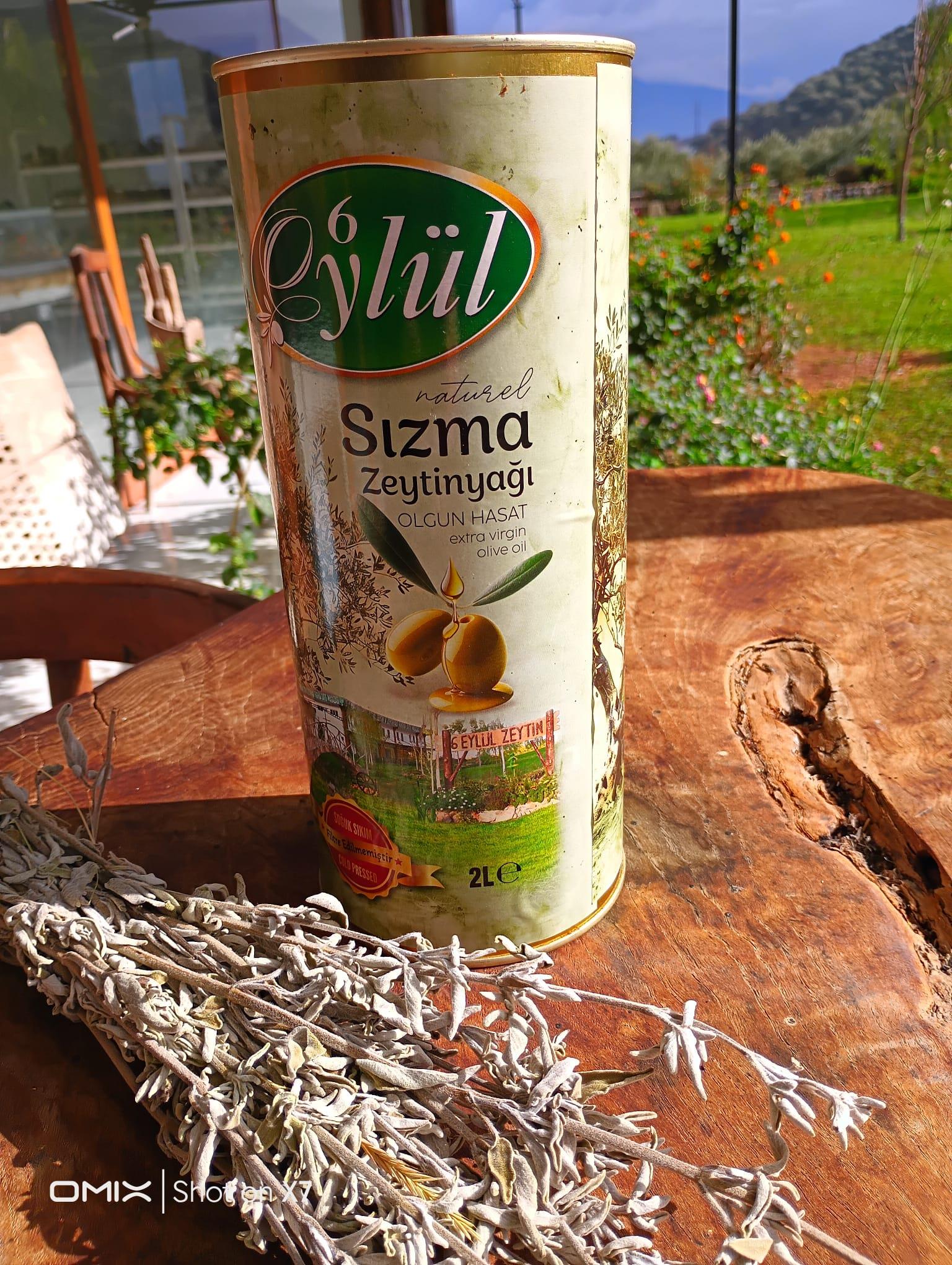 Olgun Hasat Natural Sızma Zeytinyağı  (Soğuk Sıkım) - 2lt