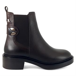 060 2553402 25кб женские повседневные ботинки коричневого цвета