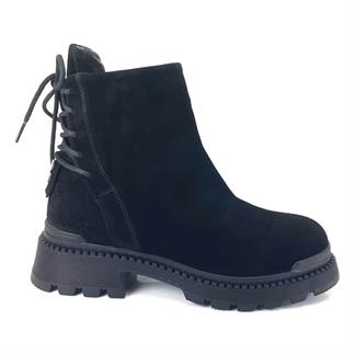 Albini 10003 23KB Kadın Günlük Bot Siyah Süet