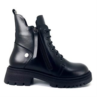 Альбини 101111 23KB женские повседневные ботинки черного цвета