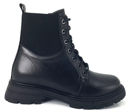Альбини 10145 23KB женские повседневные ботинки черного цвета