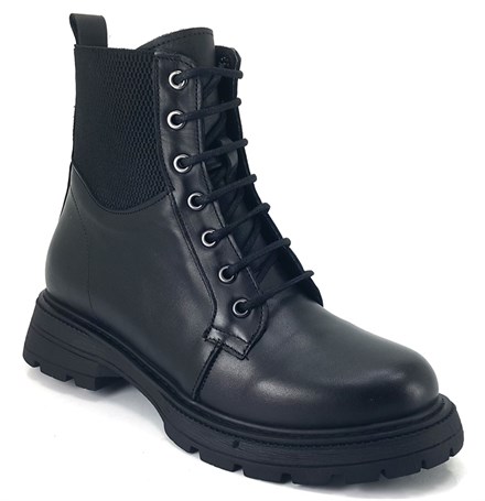 Альбини 10145 23KB женские повседневные ботинки черного цвета