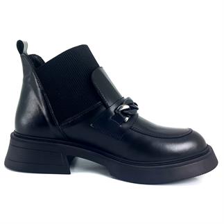Альбини 10425 23KB женские повседневные ботинки черного цвета