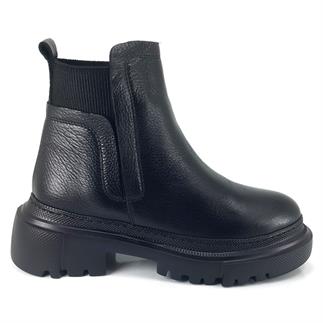 Альбини 10557 23KB женские повседневные ботинки черного цвета