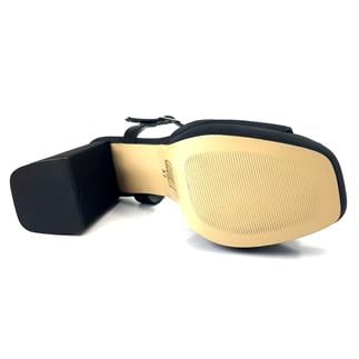 Beety 1008 24KA женские вечерние туфли из черного атласа