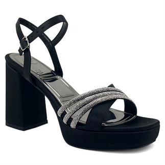 Beety 1018 1 25YA женские вечерние туфли из черного атласа