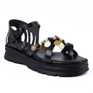 Beety 112 407 26YS Kadın Günlük Sandalet Siyah