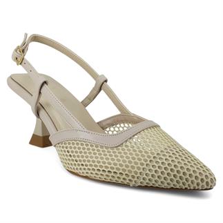 Beety 140 25YA Kadın Abiye Ayakkabı Bej