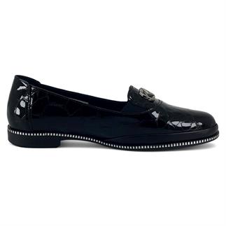 Beety 143 25YA Kadın Günlük Ayakkabı Siyah Rugan